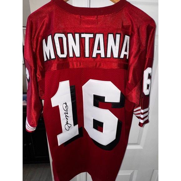 Jeff Hamilton Joe Montana San Francisco 49ers Jersey Players of the Century L 50 - Picture 8 of 10